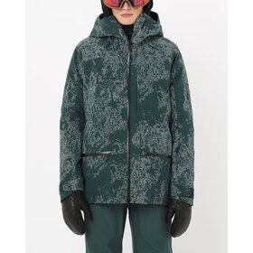 Salomon Absolute 3L Print Jkt W Ao/Green Gables (25/26)