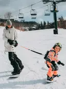 Burton Kids Mdxone Snowboard Harness (25/26) Black-A02 1SZ FITALL