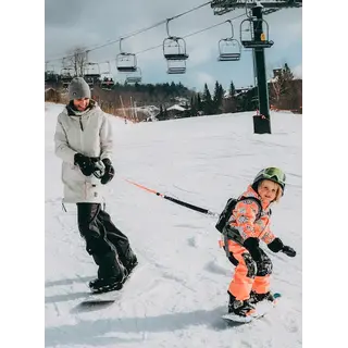 Burton Kids Mdxone Snowboard Harness (25/26) Black-A02 1SZ FITALL