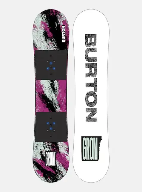 Burton Kids' Grom Snowboard (25/26) Purple/Teal-34Q