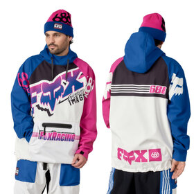 686 Foxracing Watrproof Hoody (25/26) Fox White Colorblock-Fwcb
