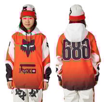 686 Wmn Fox Racing 97 Wp Hoody (25/26) Fox Flare Colorblock-Ffcb