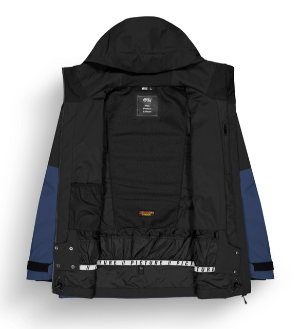 Picture Track Jkt (25/26) C Patriot Blue