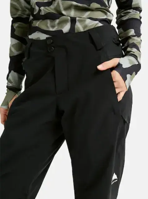 Burton Women's Reserve 2L Stretch Pants SHORT (25/26) True Black-A04