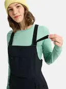 Burton Women's Reserve 2L Stretch Bibs (25/26) True Black-A04