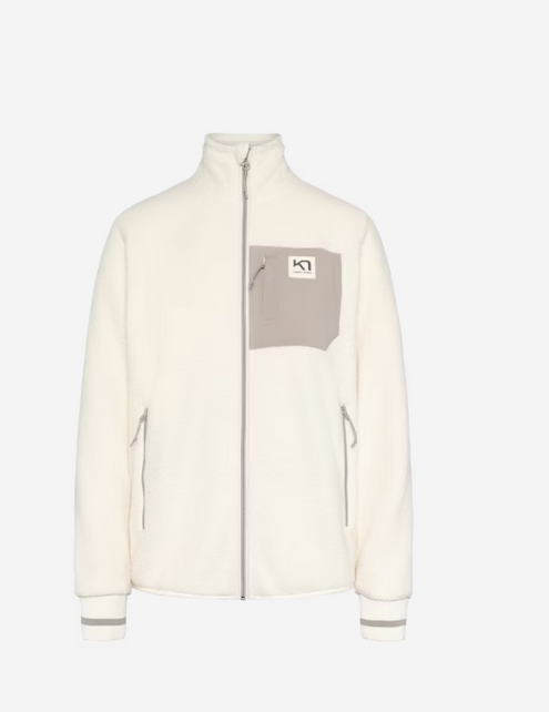 Kari Traa Ruthie Midlayer Half-Zip (25/26) Light Beige-Bjerk