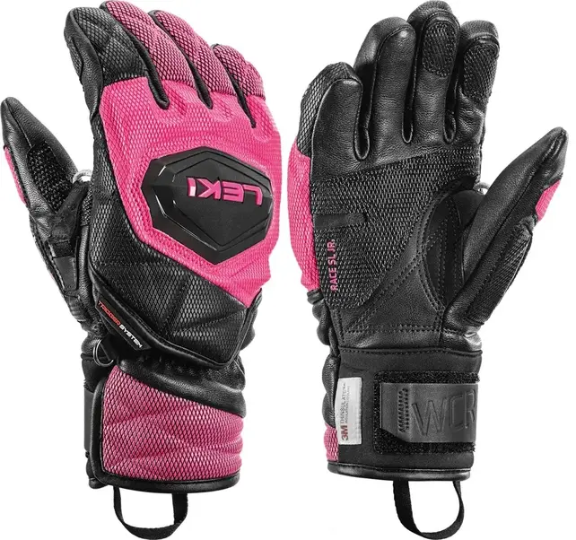 Leki Wcr Venom 3D Jr (26/27) Black/Neonpink