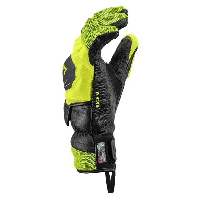 Leki Wcr Venom Sl 3D (25/26) Black/Ice Lemon