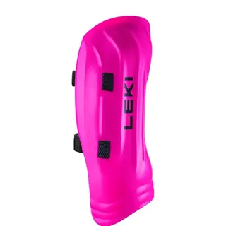 Leki Shin Guard Wc Pro Jr (1 Pair) (25/26) 11 Neonpink