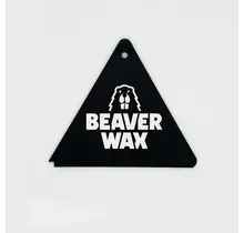 Beaver Wax Triangle Scraper