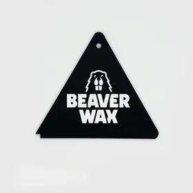 Beaver Wax Triangle Scraper