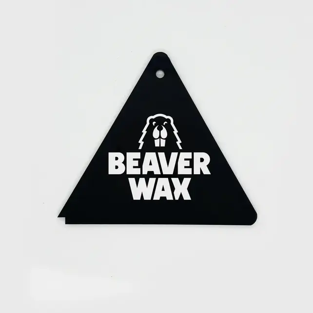 Beaver Wax Triangle Scraper