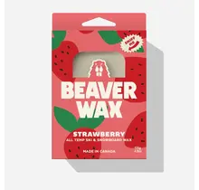 Beaver Wax 135g Bar Scented Wax Collection Strawberry