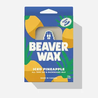 Beaver Wax 135g Bar Scented Wax Collection Iced Pineapple