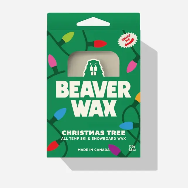 Beaver Wax 135g Bar Scented Wax Collection Christmas Tree