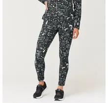 Krimson Klover Graffiti Legging (25/26) Black-952