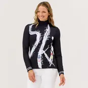 Krimson Klover Ariel Ski Top (25/26) Black-928