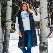 Krimson Klover Compass Long Vest (25/26) Black-001