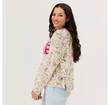 Krimson Klover Confetti Pullover (25/26) Magenta-696