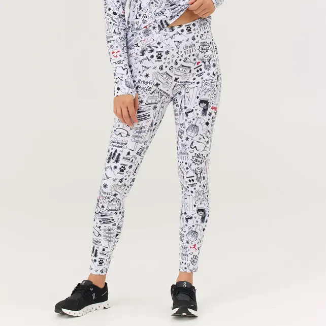 Krimson Klover Graffiti Legging (25/26) Snow-950