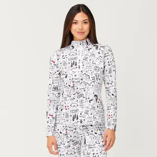 Krimson Klover Graffiti Top (25/26) White-950