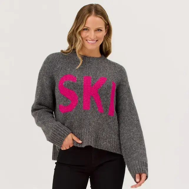 Krimson Klover Ski Sweater (25/26) Medium Grey-037