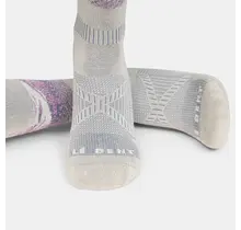 Le Bent Elyse Saugstad Pro Series Zero Cushion Snow Sock (25/26) Silver Lining-040