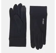 Le Bent Heavyweight Antarctic Grid Fleece Glove Liner (25/26) Black-001