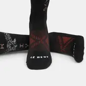 Le Bent Kai Jones Pro Series Light Cushion Snow Sock (25/26) Black-001