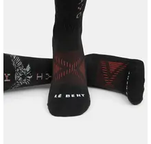 Le Bent Kai Jones Pro Series Light Cushion Snow Sock (25/26) Black-001