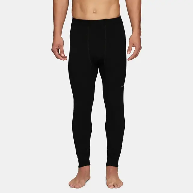 Le Bent Mens Heavyweight Grid Fleece Bottom (26/27) Black
