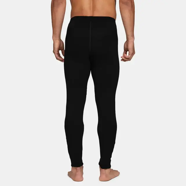 Le Bent Mens Heavyweight Grid Fleece Bottom (26/27) Black