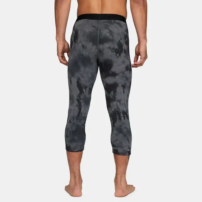 Le Bent Mens Lightweight 3/4 Bottom (25/26) Charcoal Tie Dye-971