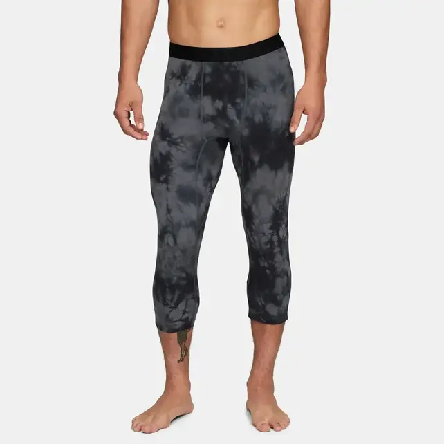 Le Bent Mens Lightweight 3/4 Bottom (25/26) Charcoal Tie Dye-971