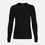 Le Bent Le Bent Womens Heavyweight Antarctic Grid Fleece Crew (25/26) Black-001