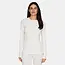 Le Bent Le Bent Womens Heavyweight Grid Fleece Crew (26/27) Pearl