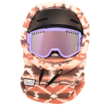 Mdxone Over The Helmet Balaclava Soft Plush (25/26) Off White & Pink