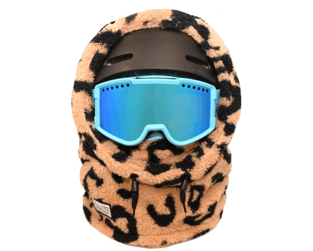 Mdxone Over The Helmet Balaclava Soft Plush (25/26) Cheeta