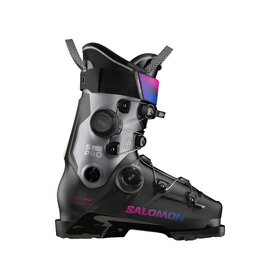 Salomon S/Pro Supra Dual Boa 115 W (25/26) Black / Beluga Met. / Beetroot Purple