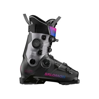 Salomon S/Pro Supra Dual Boa 115 W (25/26) Black / Beluga Met. / Beetroot Purple