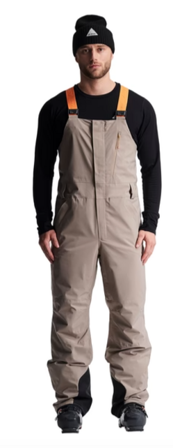 Orage Mens Leeds Insulated Bib (25/26) Clay-E123