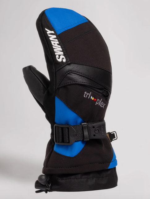 Swany X-Change Jr Mitt (25/26) Black/Royal Blue - 499