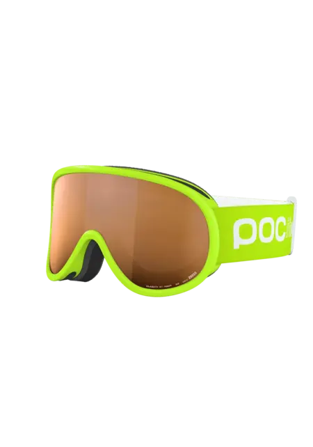 Poc Pocito Retina (25/26) Fluorescent Yellow/Green/Partly Sunny Light Orange-9611 ONE