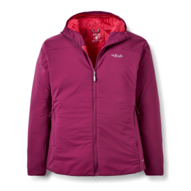 Rab Xenair Alpine Light Jacket Wmns (26/27) Mulberry