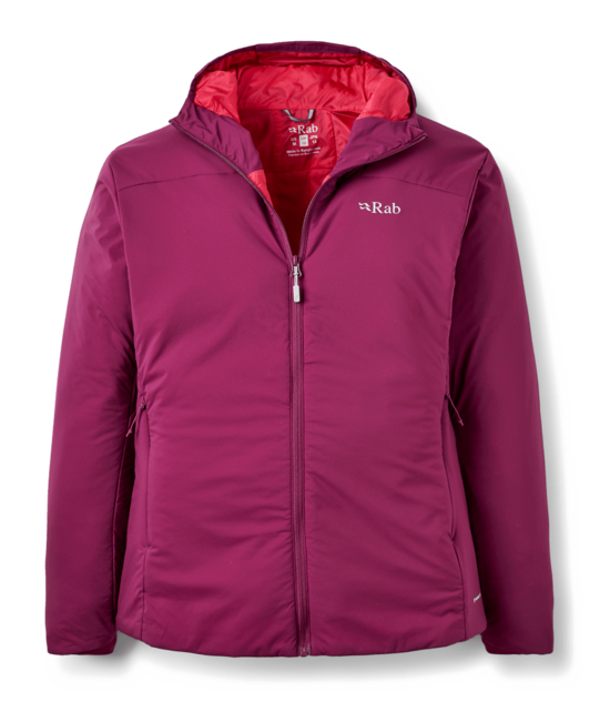Rab Xenair Alpine Light Jacket Wmns (26/27) Mulberry