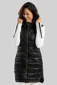 Ohsho Gloria Long Vest (25/26) Black