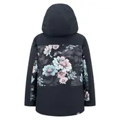 Roxy Girls' Roxy Floral Block Parka (25/26) Black