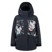 Roxy Girls' Roxy Floral Block Parka (25/26) Black