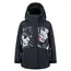 Roxy Roxy Girls' Roxy Floral Block Parka (25/26) Black