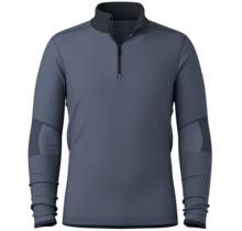 Smartwool Men's Intraknit Alpine 1/4 Zip (25/26) Nightfall Blue-P43